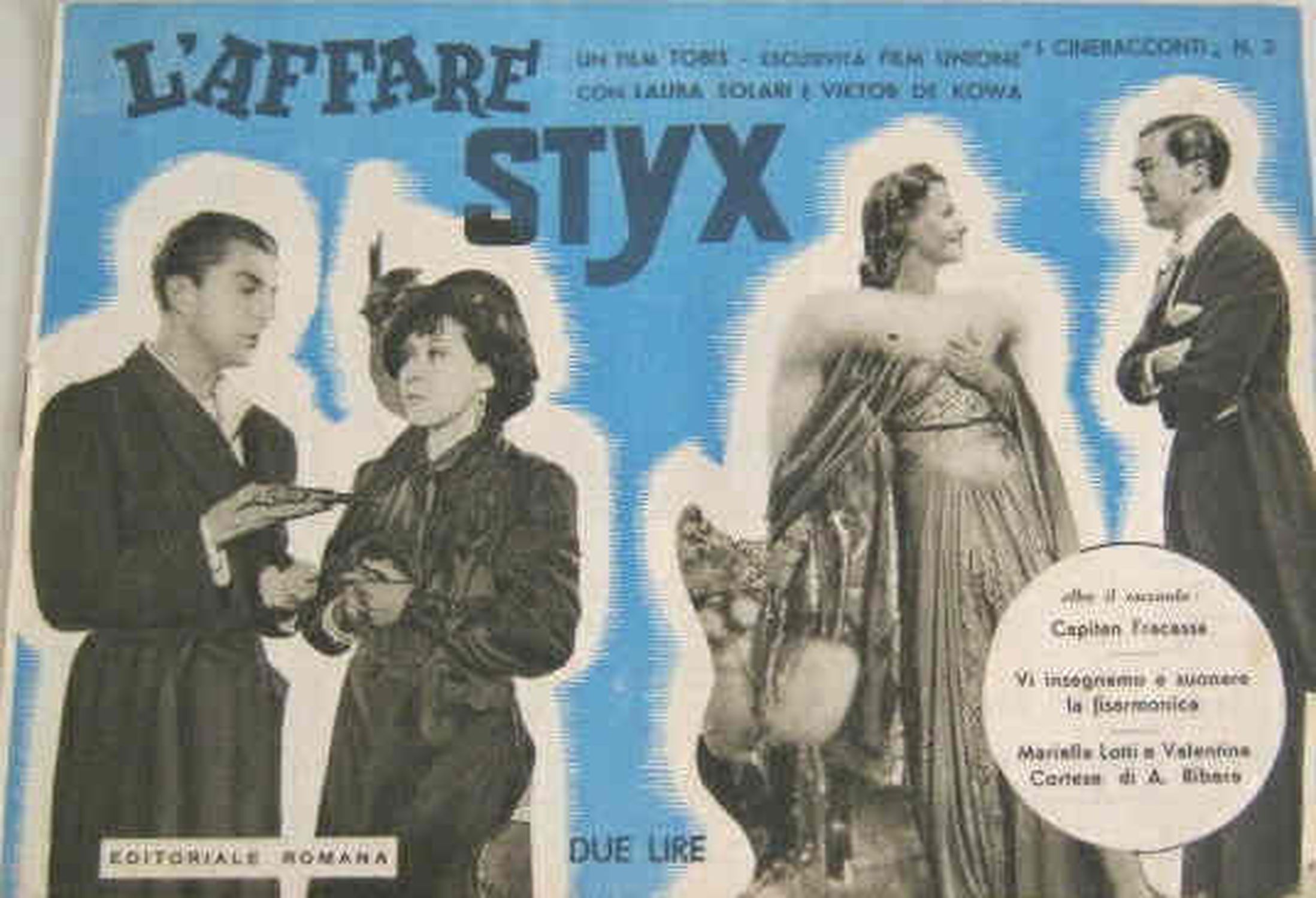 CINERACCONTI|I magazine side cover Issue 3   1942