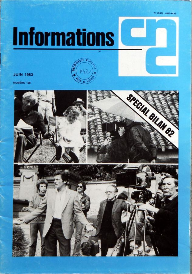INFORMATIONS CNC magazine side cover Issue 198  June 1983