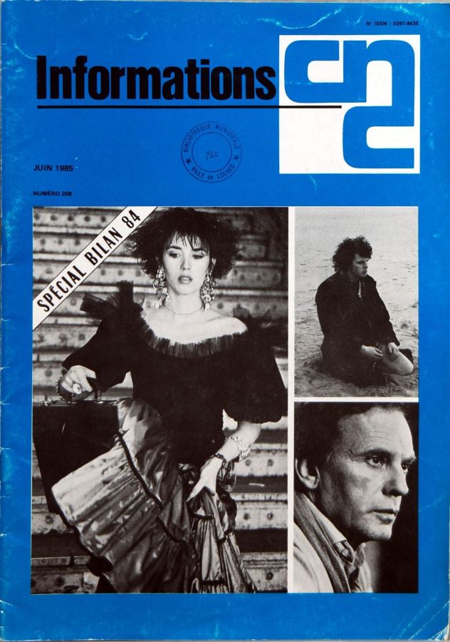 INFORMATIONS CNC magazine side cover Issue 206  June 1985