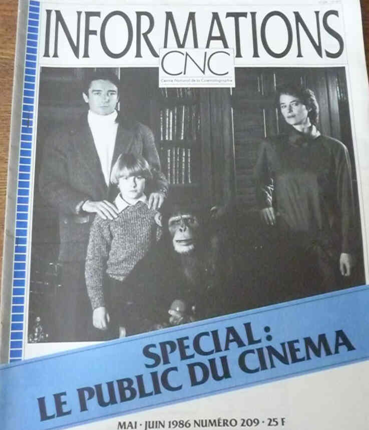 INFORMATIONS CNC magazine side cover Issue 209  May/June 1986