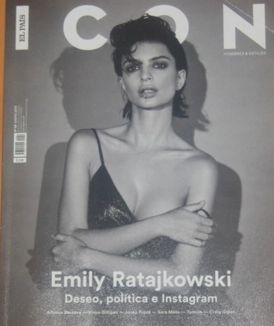 ICON EL PAIS magazine cover Issue 59  January 2019