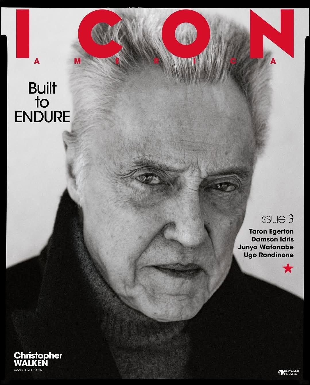 ICON AMERICA magazine side cover Issue 3   2023