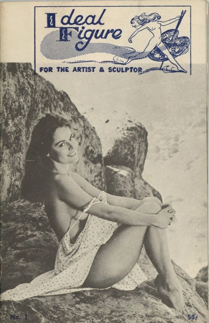 IDEAL FIGURE magazine side cover   1950