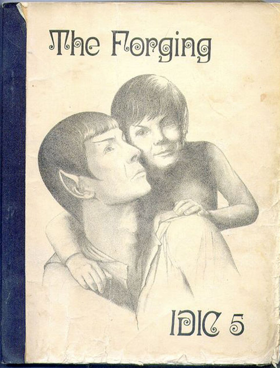 IDIC magazine side cover Issue 5  May 1977