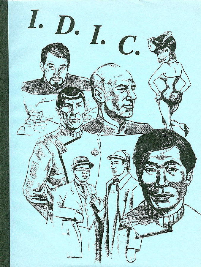 IDIC 1991 magazine side cover Issue 1   1991