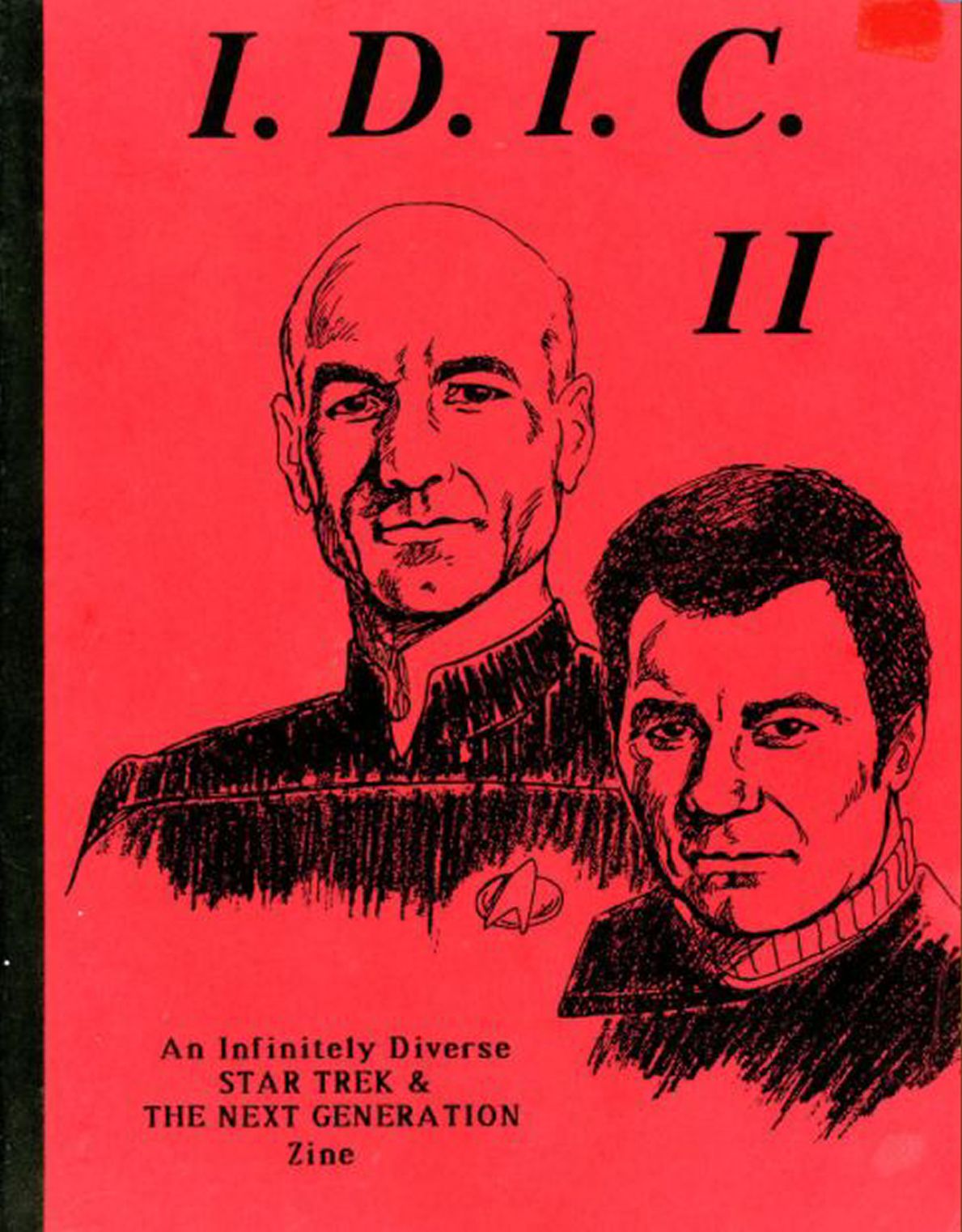 IDIC 1991 magazine side cover Issue 2   1992