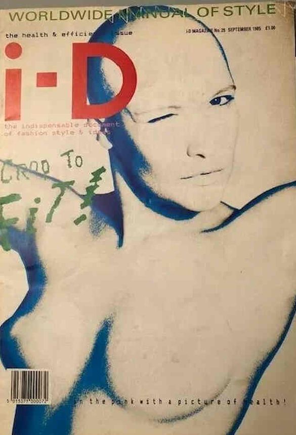 I-D MAGAZINE magazine side cover Issue 29  September 1985