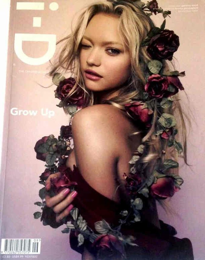 I-D MAGAZINE magazine side cover  September 2007