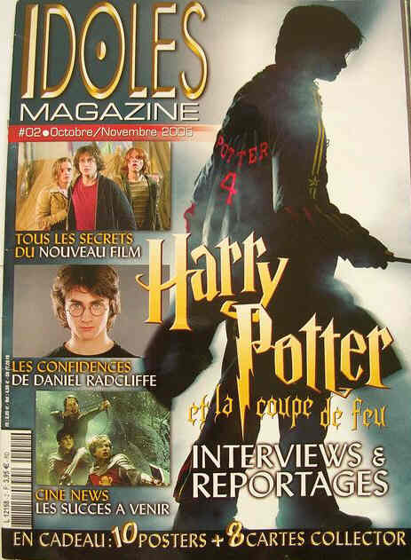IDOLES magazine side cover October/November 2005