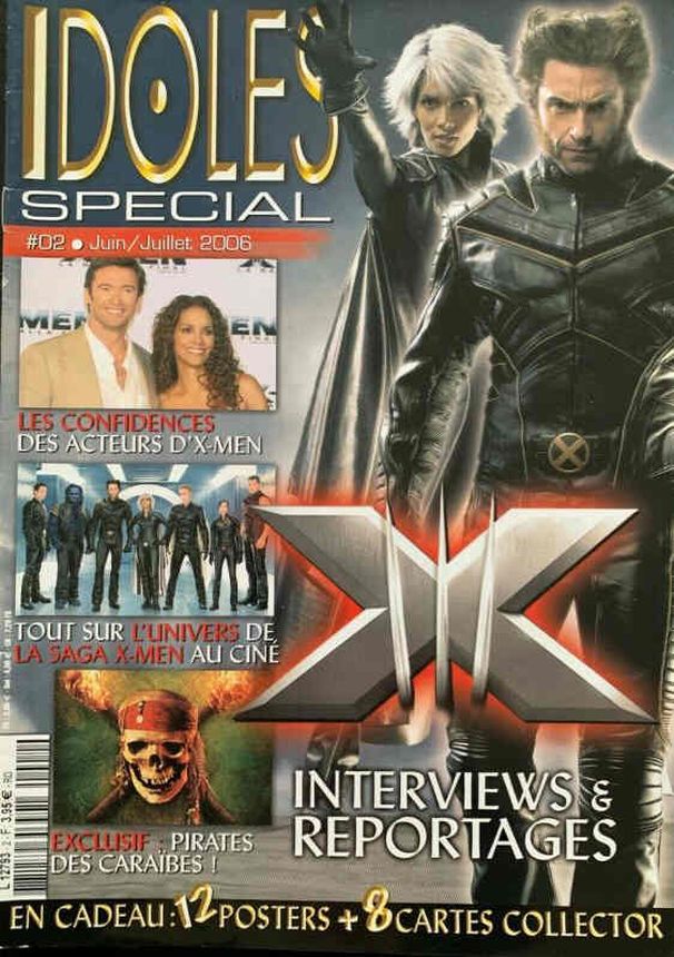 IDOLES magazine side cover Issue 2  Special  June/July 2006