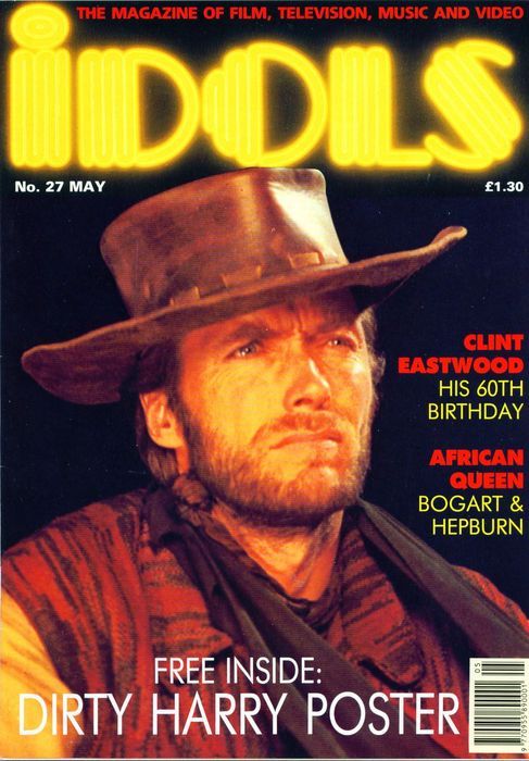 IDOLS magazine side cover Issue 27 May 1990