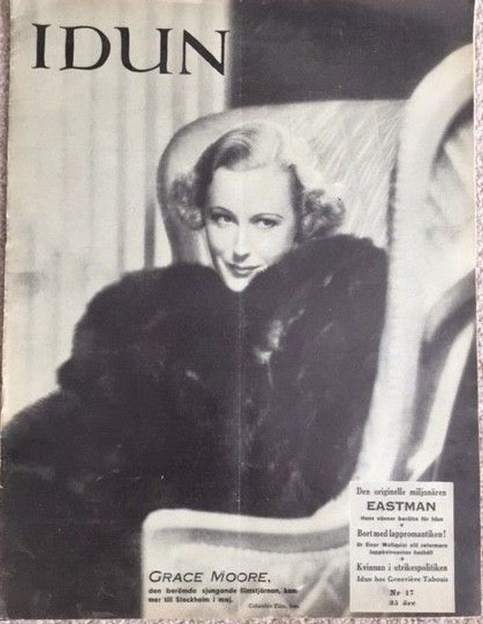 IDUN magazine side cover Issue 17   1939