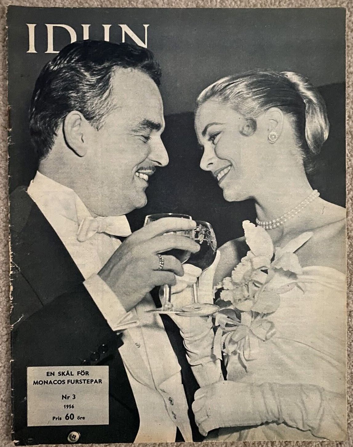 IDUN magazine side cover Issue 3   1956