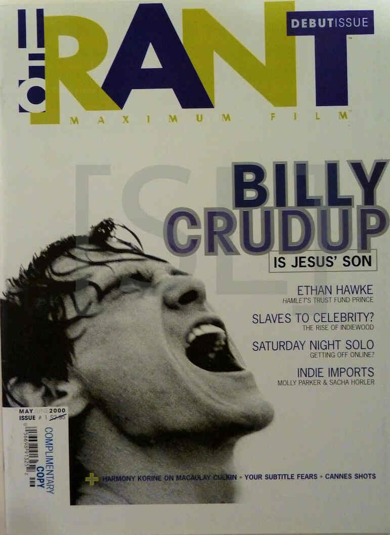 ifcRANT magazine side cover Issue 1 May/June 2000