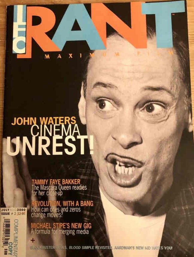 ifcRANT magazine side cover Issue 2 July/August 2000