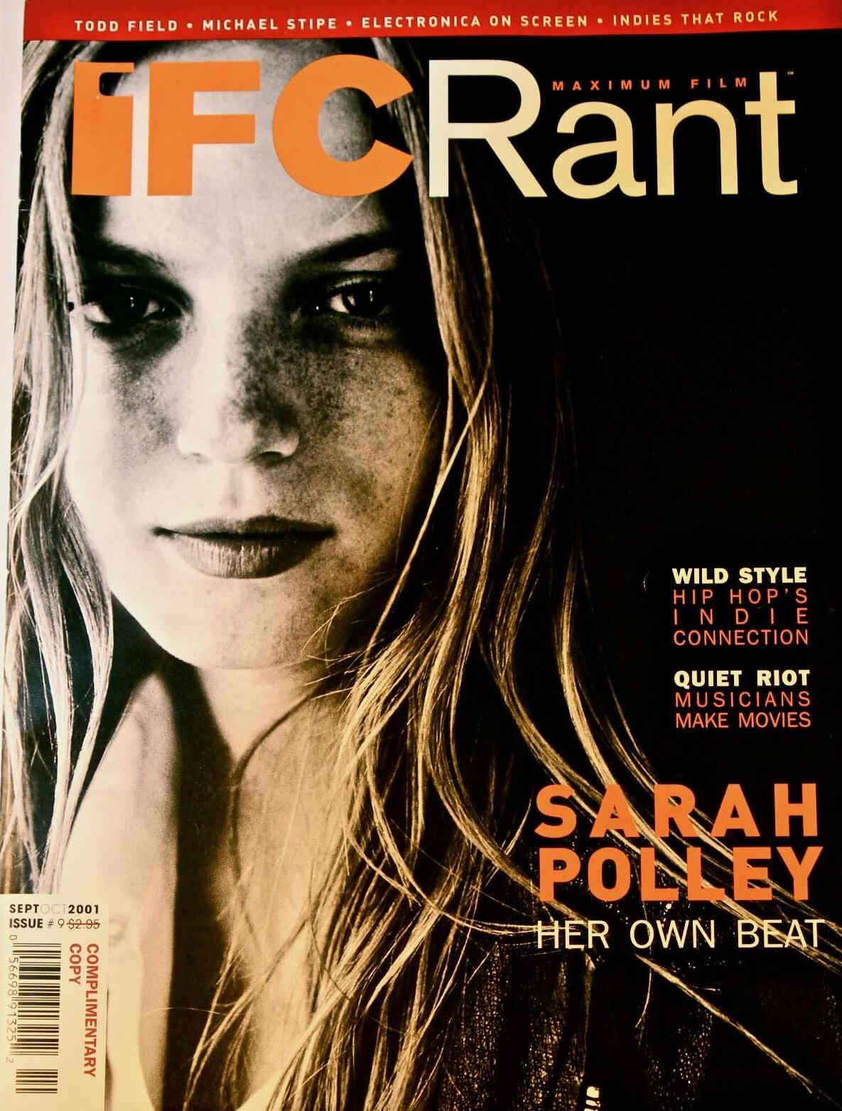 ifcRANT magazine side cover Issue 9 September/October 2001