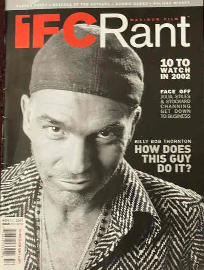 ifcRANT magazine side cover Issue 10 November/December 2001