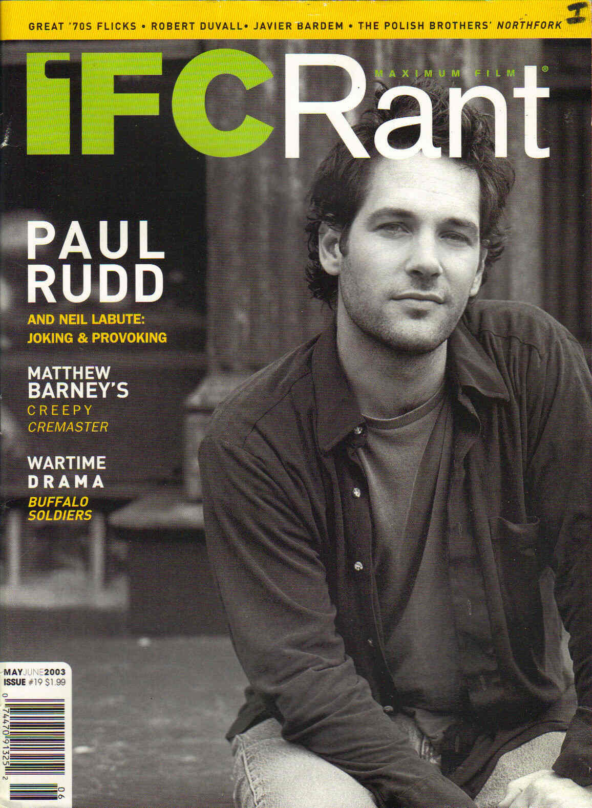 ifcRANT magazine side cover Issue 19 May/June 2003