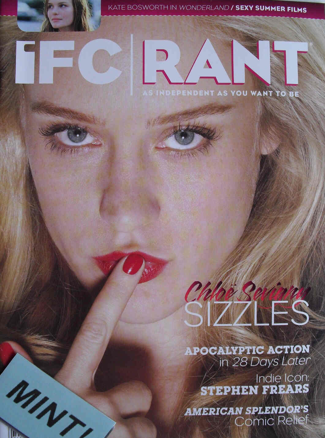 ifcRANT magazine side cover Issue 20 July/August 2003