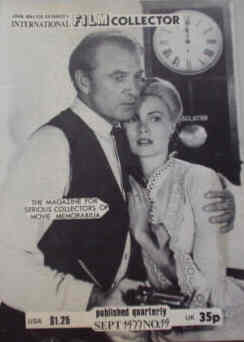 INTERNATIONAL FILM COLLECTOR magazine side cover Issue 19 September 1977