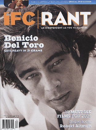 ifcRANT magazine side cover Issue 22 November/December 2003