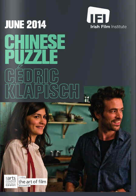 IRISH FILM INSTITUTE magazine side cover June 2014