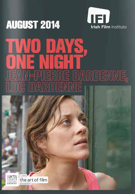 IRISH FILM INSTITUTE magazine side cover August 2014