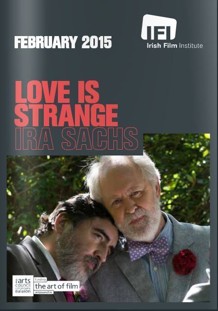 IRISH FILM INSTITUTE magazine side cover February 2015