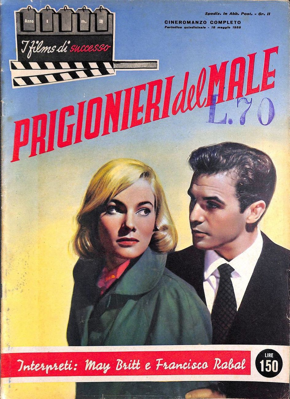 I FILMS DI SUCCESSO magazine side cover Issue 3 16 May 1956