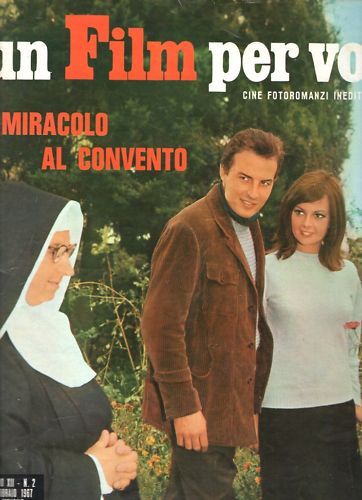 UN FILM PER VOI magazine side cover Issue 2  1967