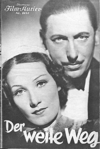 ILLUSTRIERTER FILM-KURIER (At) magazine side cover Issue 1952   1938