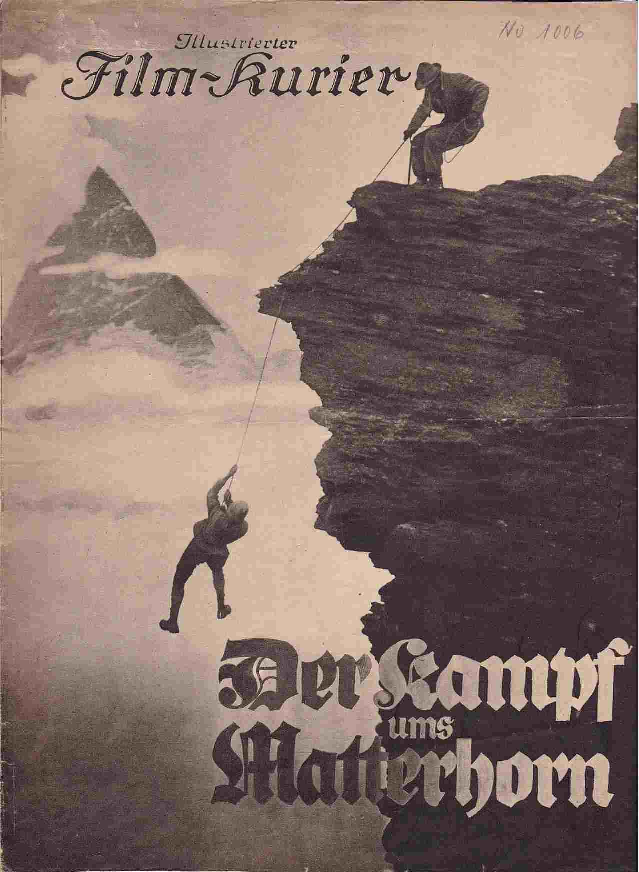 ILLUSTRIERTER FILM KURIER magazine side cover Issue 1006   1928