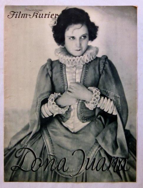 ILLUSTRIERTER FILM KURIER magazine side cover Issue 803   1928