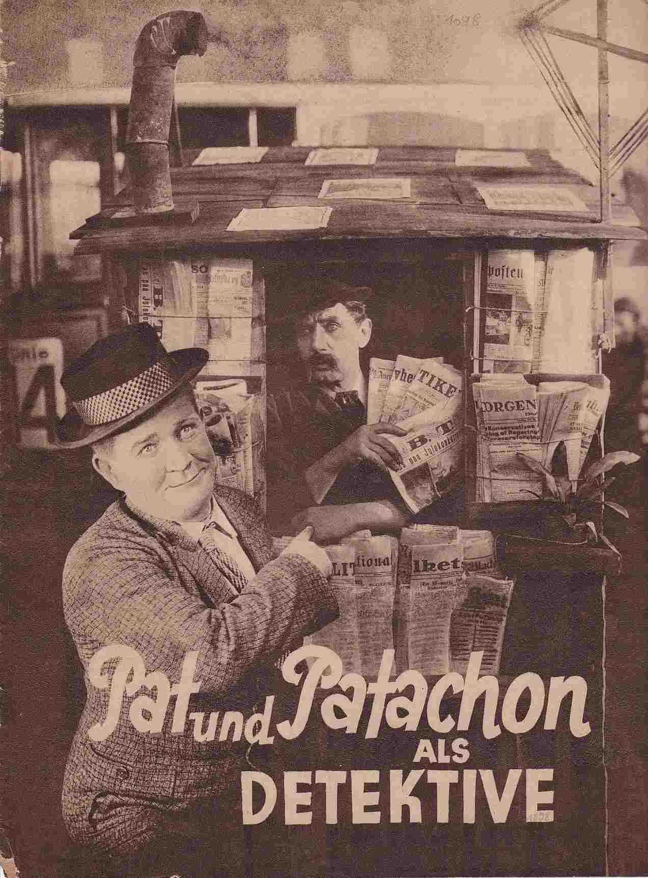 ILLUSTRIERTER FILM KURIER magazine side cover Issue 1098   1929