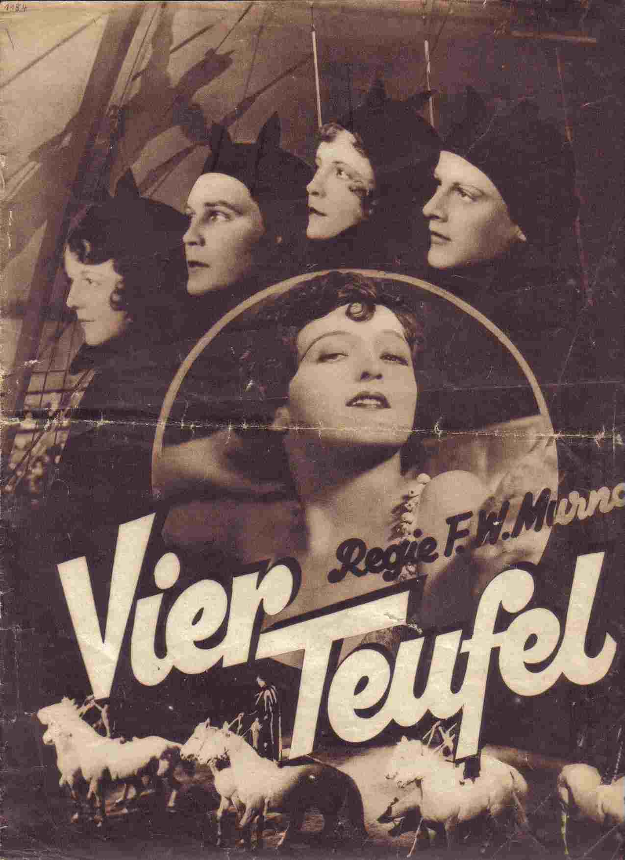 ILLUSTRIERTER FILM KURIER magazine side cover Issue 1184   1929