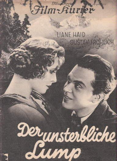 ILLUSTRIERTER FILM KURIER magazine side cover Issue 1559   1930