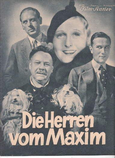 ILLUSTRIERTER FILM KURIER magazine side cover Issue 1899   1932