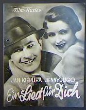 ILLUSTRIERTER FILM KURIER magazine side cover Issue 1957   1933