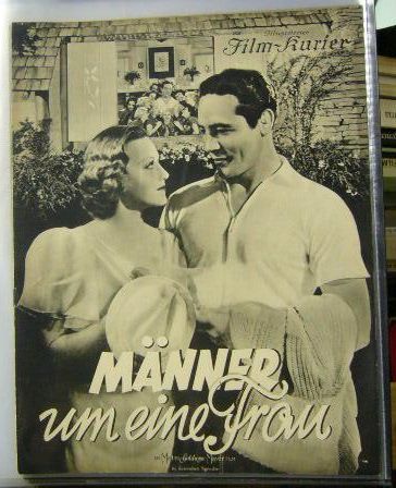 ILLUSTRIERTER FILM KURIER magazine side cover Issue 2128   1934