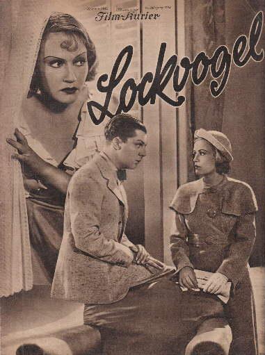 ILLUSTRIERTER FILM KURIER magazine side cover Issue 2225   1934