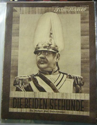 ILLUSTRIERTER FILM KURIER magazine side cover Issue 2254   1934