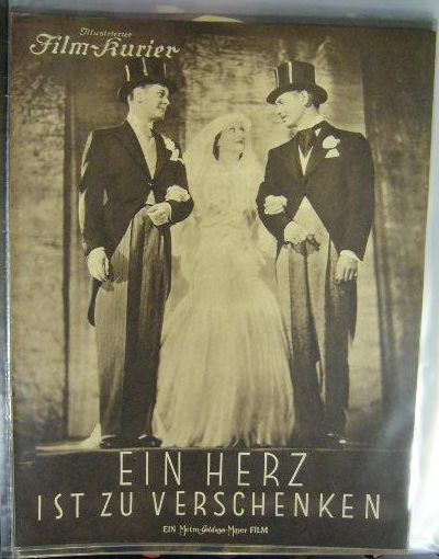 ILLUSTRIERTER FILM KURIER magazine side cover Issue 2344   1934