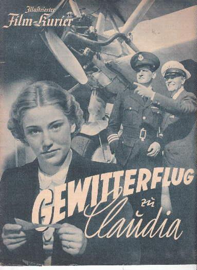 ILLUSTRIERTER FILM KURIER magazine side cover Issue 2732   1937