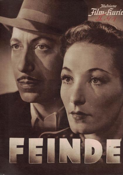 ILLUSTRIERTER FILM KURIER magazine side cover Issue 3153   1941
