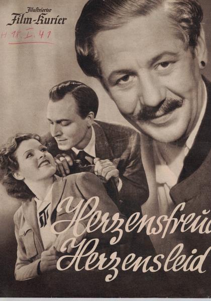 ILLUSTRIERTER FILM KURIER magazine side cover Issue 3160   1941