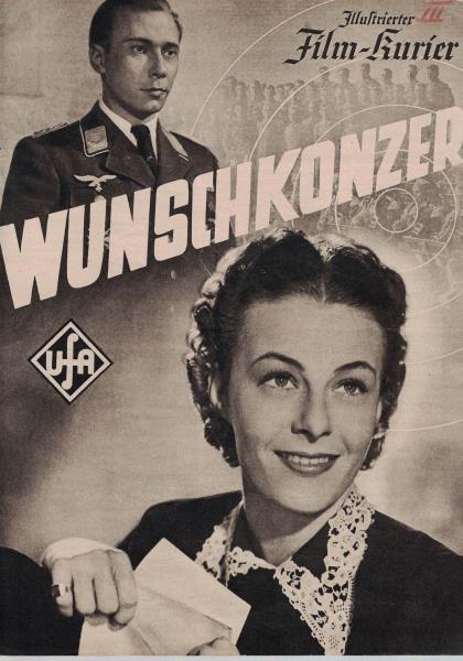 ILLUSTRIERTER FILM KURIER magazine side cover Issue 3166   1941