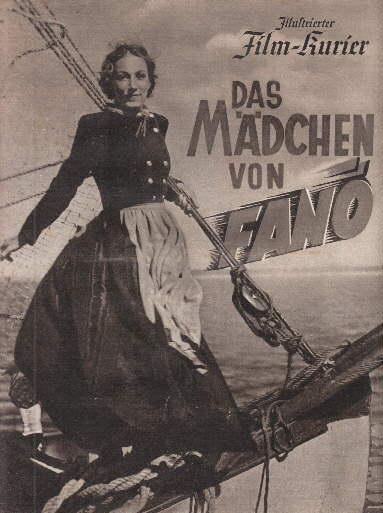 ILLUSTRIERTER FILM KURIER magazine side cover Issue 3174   1941