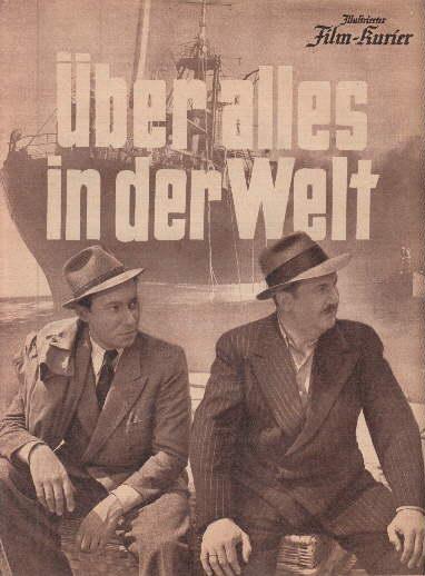 ILLUSTRIERTER FILM KURIER magazine side cover Issue 3186   1941