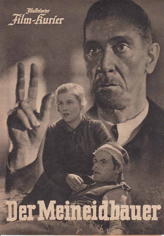 ILLUSTRIERTER FILM KURIER magazine side cover Issue 3254   1941