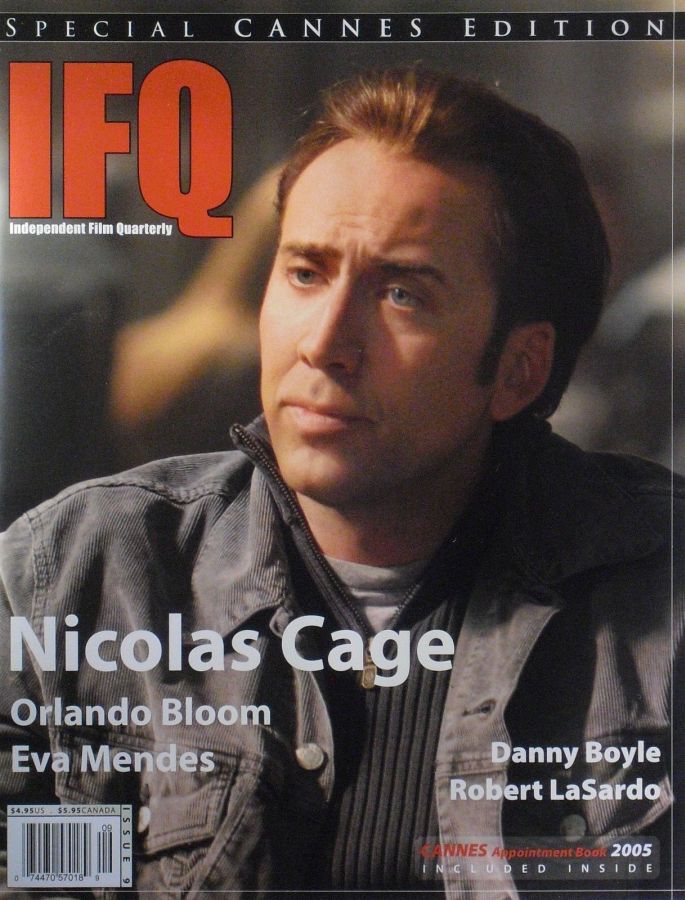 INDEPENDENT FILM QUARTERLY magazine side cover Issue 9  2006